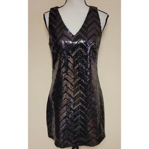 NWT Trina Turk Glitterati Sequin Mini Dress
